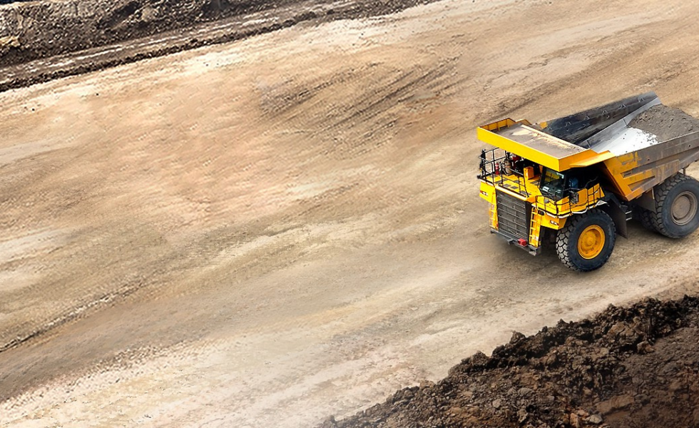 A mining truck